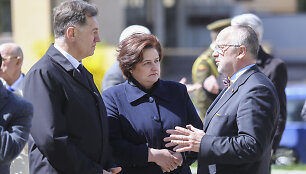 Algirdas Butkevičius, Loreta Graužinienė ir Juozas Olekas