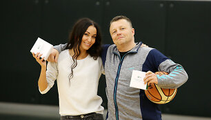Gediminas Juodeika ir Karina Krysko-Skambinė