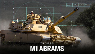 Tankas „M1 Abrams“