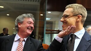 J.Asselbornas ir buvęs Suomijos premjeras Alexanderis Stubbas