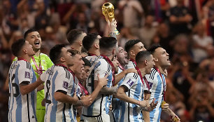 L.Messi vedama Argentina – pasaulio čempionė.