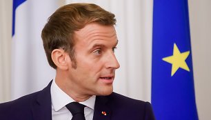 Emmanuelis Macronas Latvijoje