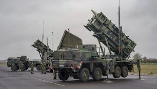 &bdquo;Patriot&ldquo; sistemos &Scaron;vėzinge. / Axel Heimken / AP