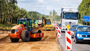 Jonavos aplinkkelio darbų pradžia