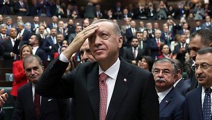 Turkijos prezidentas Recepas Tayyipas Erdoganas