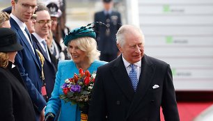 Karalius Charlesas III ir Camilla atvyko į Berlyną 