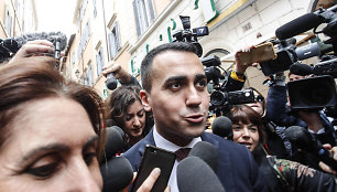 „Penkių žvaigždžių judėjimo“ lyderis Luigi Di Maio