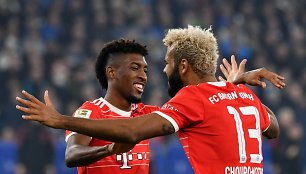 Ericas Choupo-Motingas ir Kingsley Comanas