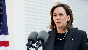 JAV viceprezidentė Kamala Harris