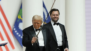 Donaldas Trumpas ir J.D.Vance'as