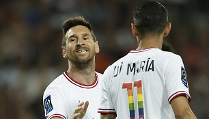 Prancūzijoje – pirmas Lionelio Messi dublis