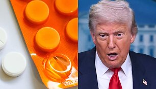 Paracetamolis ir Donaldas Trumpas