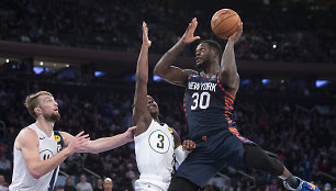 Domantas Sabonis ir Julius Randle'as