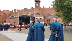 Mokslo metų pradžios šventė Klaipėdos universitete.