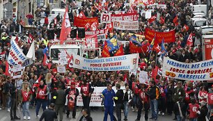 Demonstracija Prancūzijoje