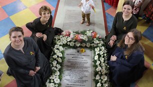 Indijoje atidengta paminklinė lenta vyskupui Mykolui &Scaron;ostakui