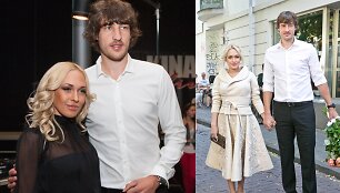 Oksana Pikul-Jasaitienė ir Simas Jasaitis / BNS foto nuotr.