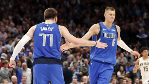 Luka Dončičius ir Kristapas Porzingis