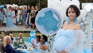 Ivetos Lukošiūtės kūdikio sutiktuvių šventė