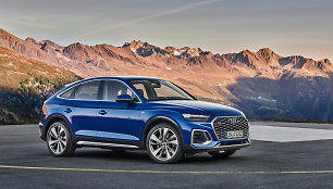 „Audi Q5 Sportback“: dinamiškų linijų kupė su charakteriu