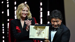 Hirokazu Kore-eda ir Cate Blanchett