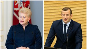 Dalia Grybauskaitė ir Virginijus Sinkevičius