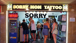 Tatuiruotės užsienyje