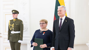 &bdquo;Už nuopelnus Lietuvai&ldquo; medalio įteikimas