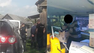 Žaibi&scaron;ka operacija Kėdainių rajone &ndash; sulaikyti stambių vagysčių Latvijoje vykdytojai