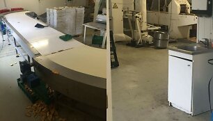Įmonės &bdquo;Trys kepėjai&ldquo; parduodamos produkcijos gamybos procesas