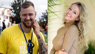 Donatas Motiejūnas ir Brigita Gaižauskaitė 
