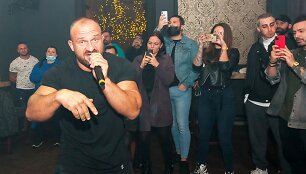 Ironvyto ir Dallaso lauktos dainos &bdquo;Mergaitė Arktika&ldquo; vaizdo klipo vakarėlis