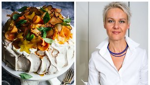 Nidos Degutienės Pavlova su kardamonais