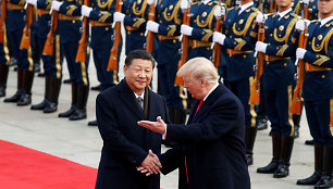 Xi Jinpingas ir Donaldas Trumpas