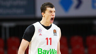 Vladimiras Lučičius džiaugėsi &bdquo;Bayern&ldquo; pergale, kurią lėmė blokas prie&scaron; pat finalinę sireną.
