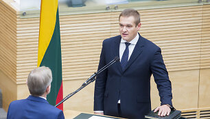 Vidaus reikalų ministras Eimutis Misiūnas