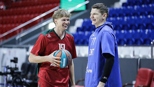 Mindaugas Kuzminskas ir Artūras Gudaitis