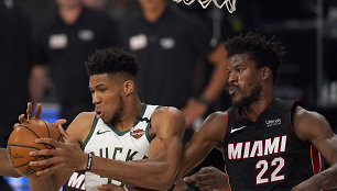 Giannis Antetokounmpo ir Jimmy Butleris