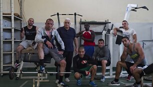 Italijos kalėjime treneris siūlo bokso treniruotes kaliniams, kad i&scaron;ėję į laisvę jie galėtų pradėti profesionalią karjerą