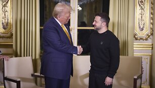 D. Trumpas ir V. Zelenskis / Ukraine Presidency/Ukrainian Pre / ZUMAPRESS.com
