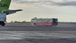 Autobusas Vilniaus oro uoste