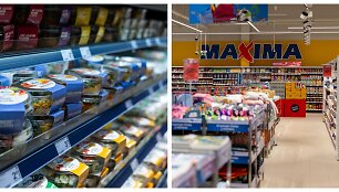 Nenustebkite ant &scaron;ių maisto pakuočių radę skirtingas spalvas: &bdquo;Maxima&ldquo; paai&scaron;kino, ką jos rei&scaron;kia