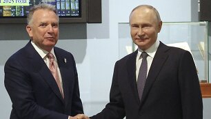 V. Putinas su S. Witkoffu&nbsp; / Gavriil Grigorov / AP