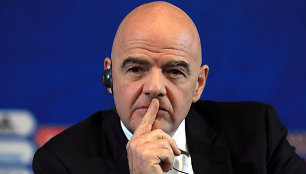 FIFA prezidentas Gianni Infantino