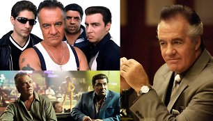 Tony Sirico su serialo „Sporanai“ kolegomis