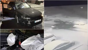 Naktiniame Kaune užfiksuotas greičio nepaisęs drifteris