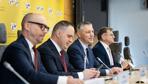 Matas Maldeikis, Andrius Vy&scaron;niauskas, Vytautas Bakas, Bronislovas Matelis
