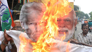 Donaldas Trumpas ir Narendra Modi