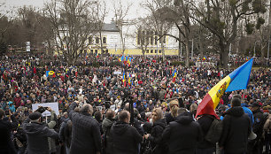 Prorusiškas protestas Kišiniove, Moldovoje