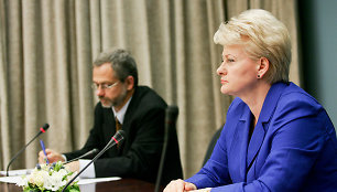 Dalia Grybauskaitė ir Linas Balsys